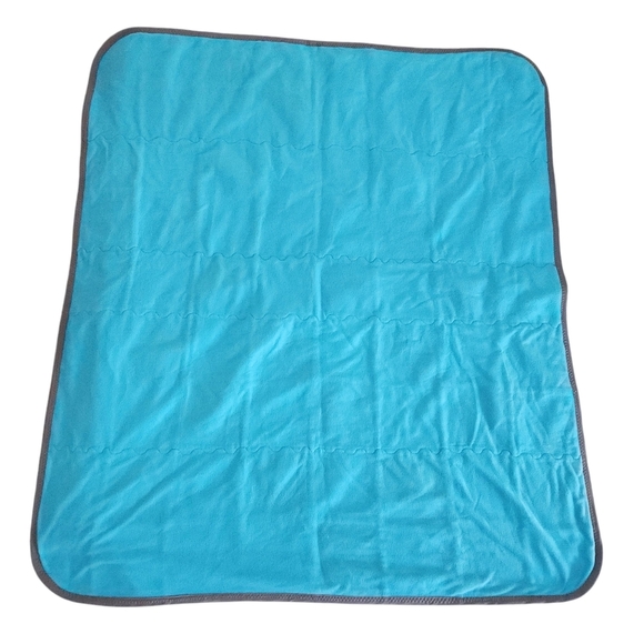 HANDMADE Patchwork Baby Crib Quilt Blanket - Approx. 34 x 38 inches - Picture 7 of 10